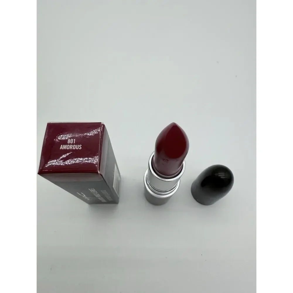 MAC Satin Lipstick Amorous 801 3g/.10 oz New In Box